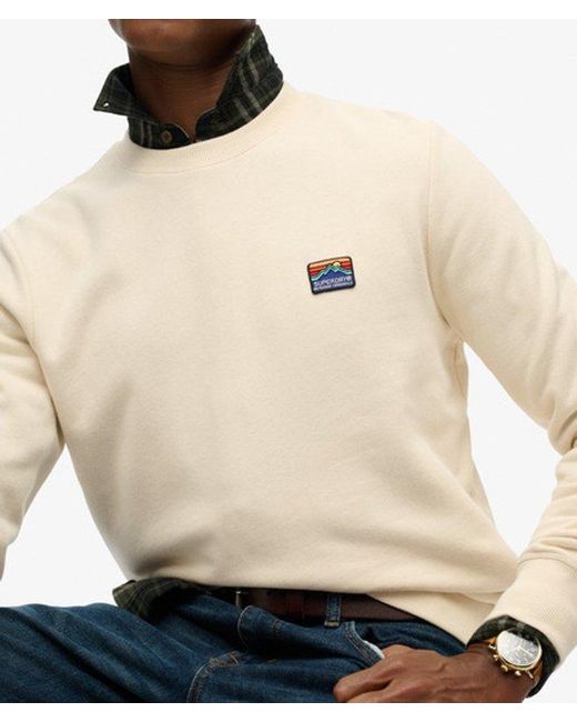 Superdry Natural & Co Great Outdoors Embroidered Sweatshirt for men