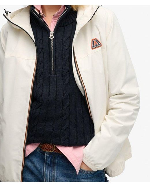 Superdry Natural & Co Essential Tri Windbreaker Jacket