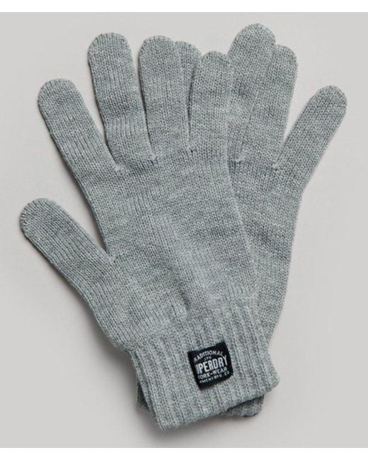 Superdry Gray & Co Classic Knitted Gloves