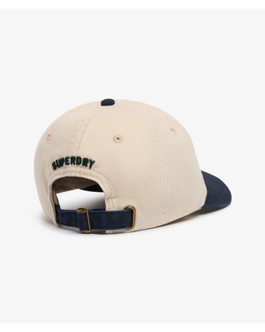 Femme Casquette De Baseball À Visière Contrastée Taille: 1Taille Superdry en coloris Blue
