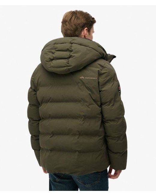 Homme Veste Matelassée Ski Sports Taille Superdry pour homme en coloris Green