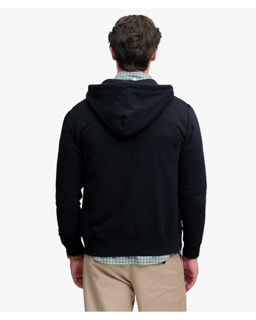 Superdry Blue & Co Essential Logo Zip Hoodie for men