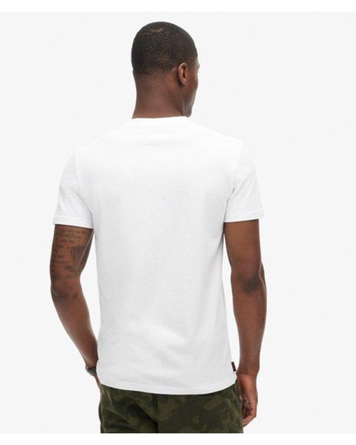 Superdry White & Co Essential Logo T-shirt for men