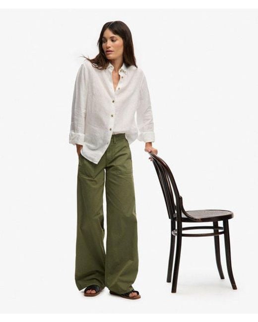 Superdry Green & Co baggy Cargo Pants