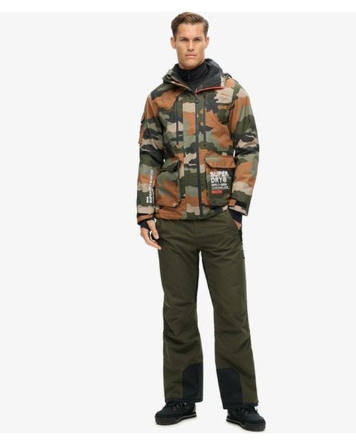 Superdry Green & Co Ski Ultimate Rescue Jacket for men