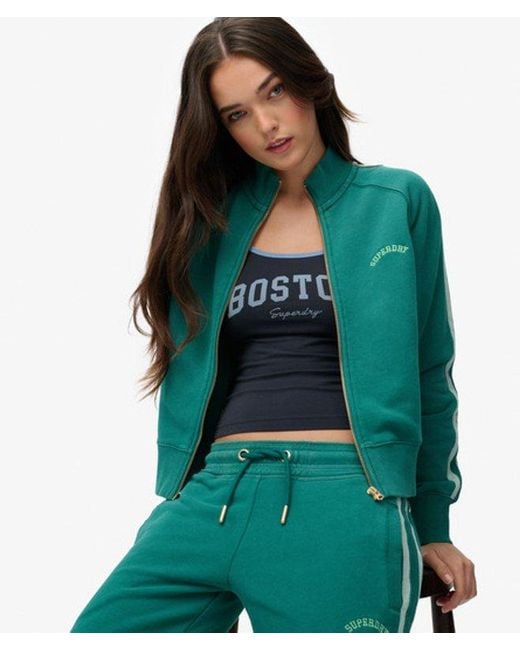 Superdry Green & Co Essential Logo Track Top
