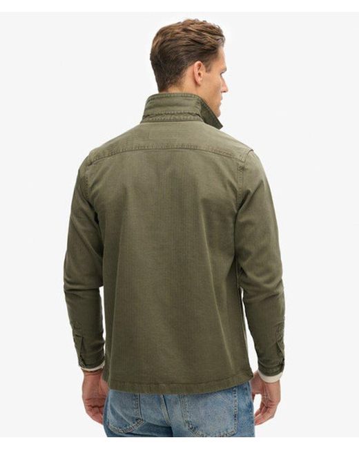 Superdry Green & Co The Merchant Store - Utility Overshirt for men