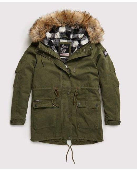 Superdry Lucy Rookie in Khaki (Green) - Save 9% - Lyst