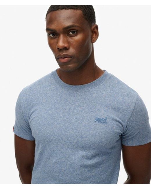 Superdry Blue & Co Essential Logo T-shirt for men