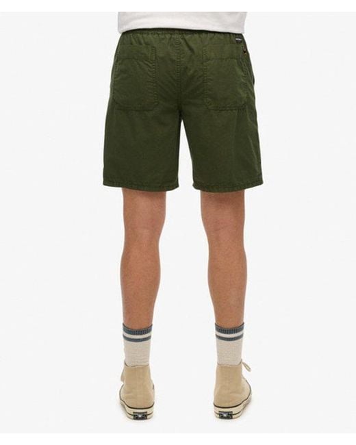 Superdry Green & Co Essentials Walk Shorts for men