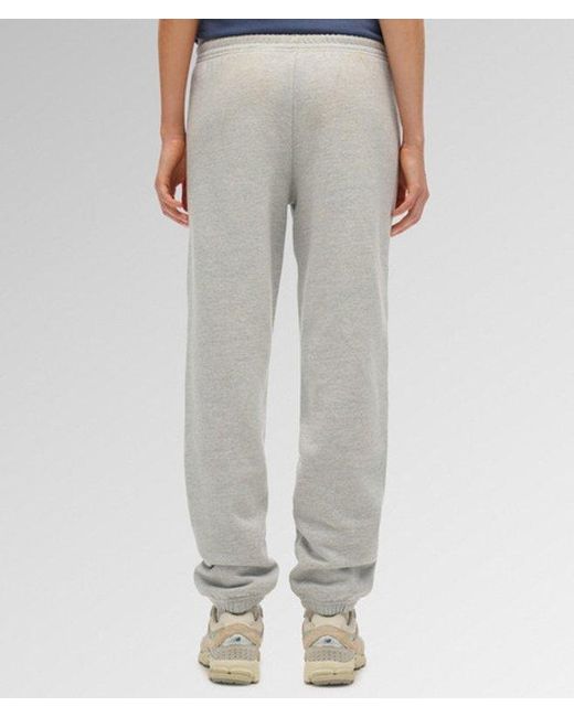 Superdry White & Co Essential Logo Cuffed joggers