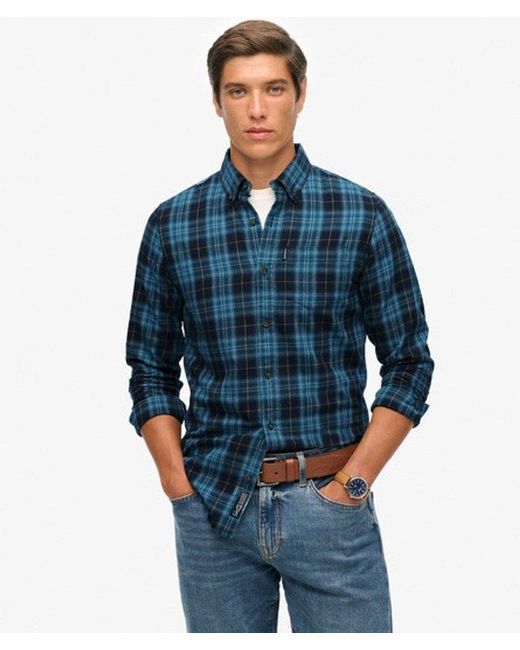 Superdry Blue Vintage Check Shirt for men