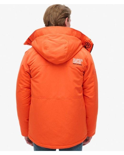 Superdry Orange & Co Hooded Ultimate Embroidered Sd Windbreaker Jacket for men