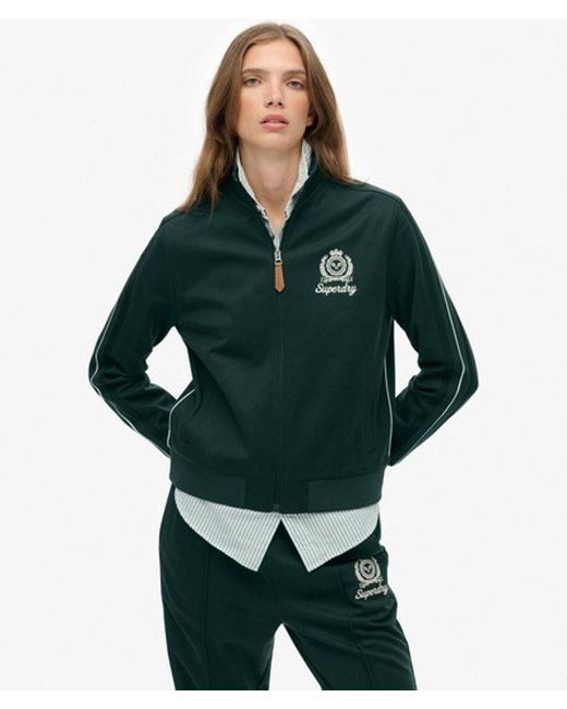 Superdry Green Country Club Track Top