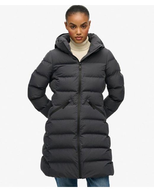 Superdry Blue City Mid Padded Jacket