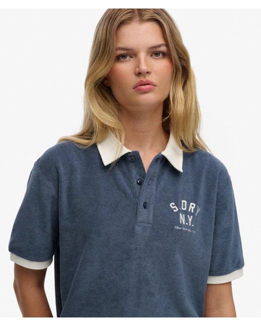 Superdry Blue & Co Heritage Terry Polo