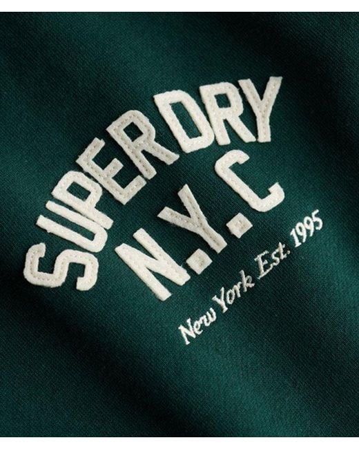 Superdry Green & Co Country Club Appliqué Half Zip