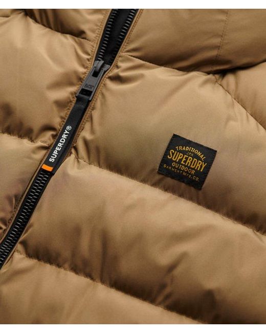 Superdry Yellow & Co Sports Puffer Gilet for men