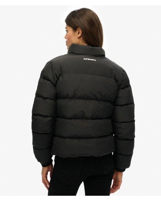 Superdry Black & Co Non Hooded Sports Puffer Jacket