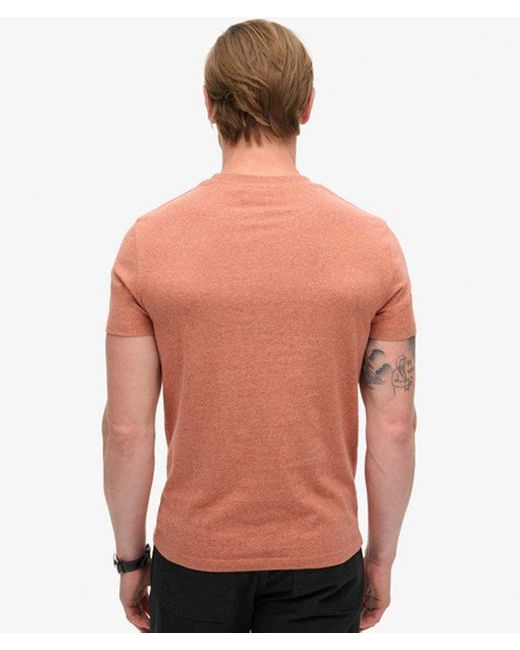 Superdry Red & Co Essential Logo T-shirt for men