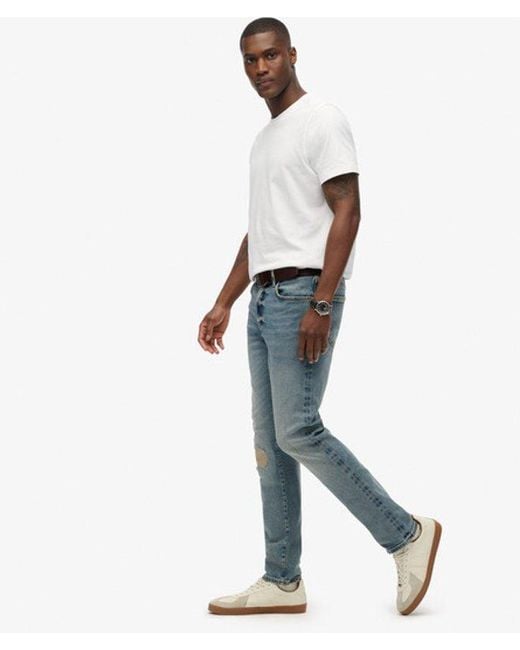 Superdry Blue & Co The Merchant Store - Organic Slim Jeans for men