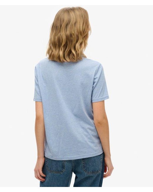 Superdry Blue & Co Outdoor Stripe Relaxed T-shirt