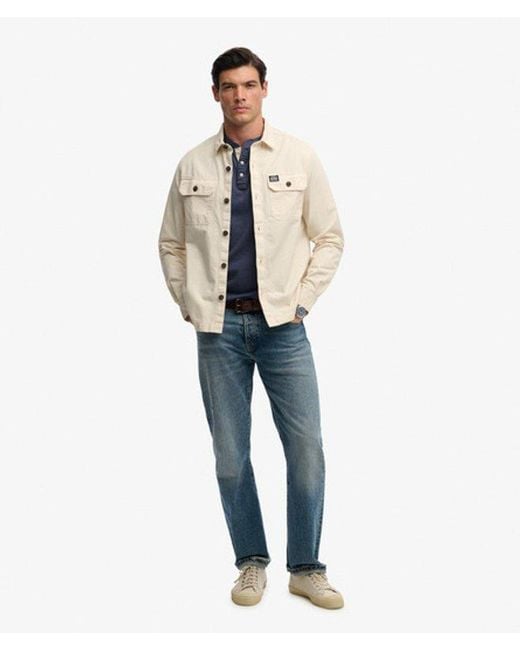 Superdry Natural & Co Two Pocket Overshirt for men