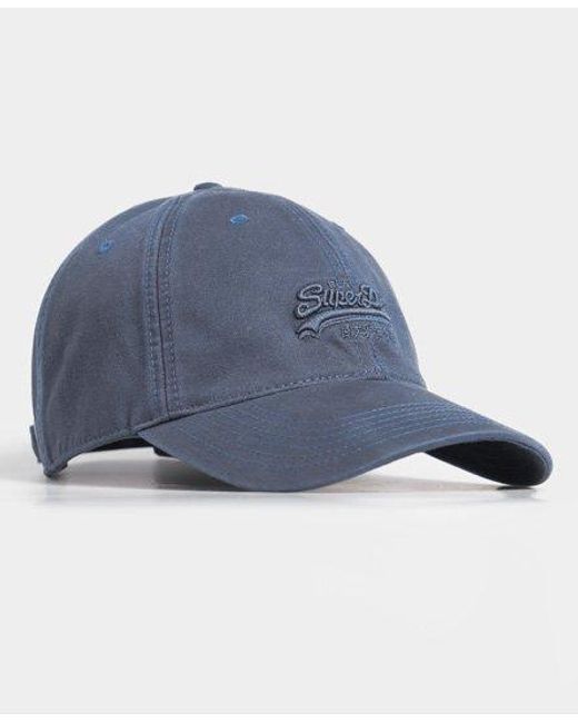 Superdry Blue Label Cap Vivid Cobalt for men
