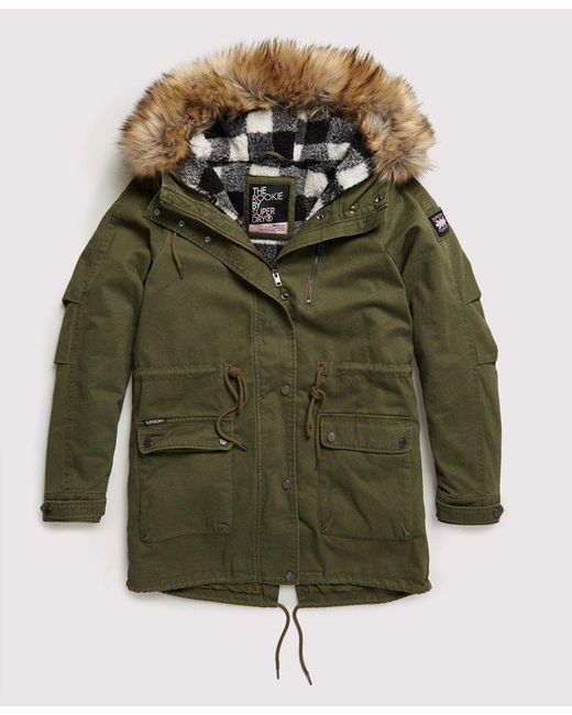 Superdry Lucy Rookie in Khaki (Green 