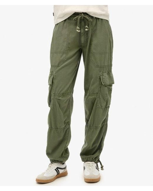 Superdry Green & Co Lightweight Beach Cargo Pants