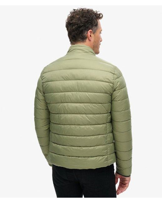 Superdry Green Lightweight Padded Jacket for men