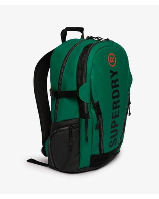 Superdry Green Tarp Rucksack
