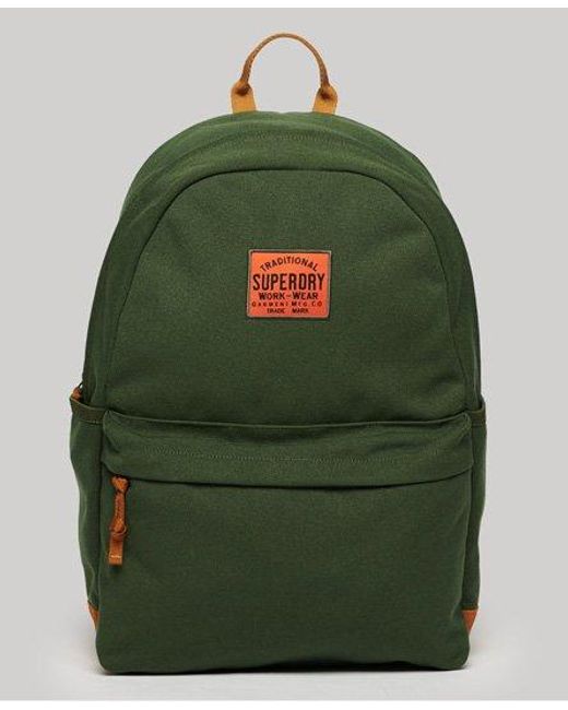 Superdry Green Traditional Montana Backpack