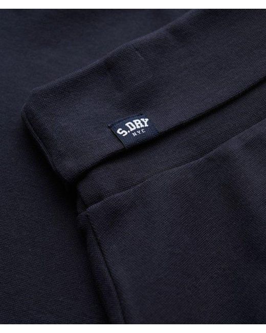 Superdry Blue Athletic Essentials Fold Over Skirt