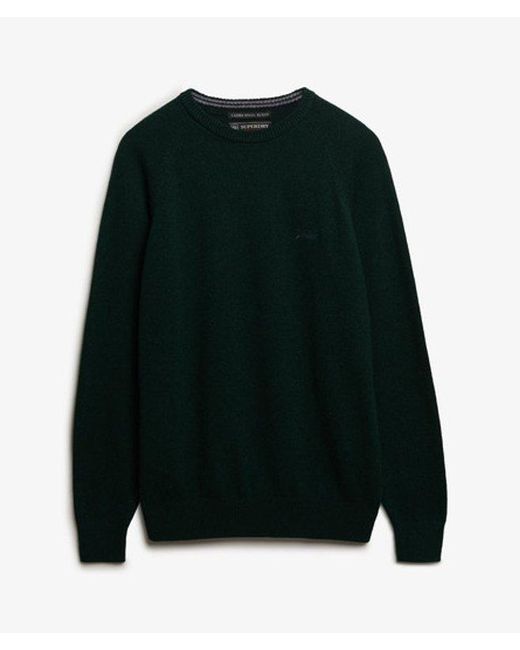 Superdry Black & Co Wool Blend Jumper for men