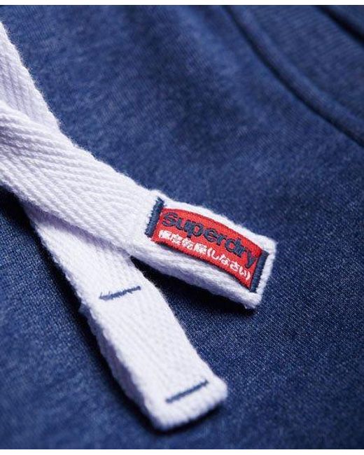 Superdry Blue Track & Field Joggers Princeton Marl