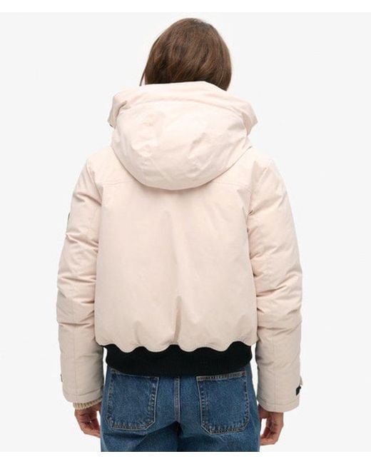 Superdry Natural City Padded Bomber Jacket