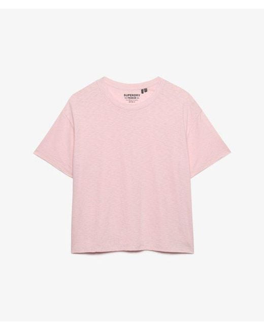 Superdry Pink & Co Studios Crew T-shirt