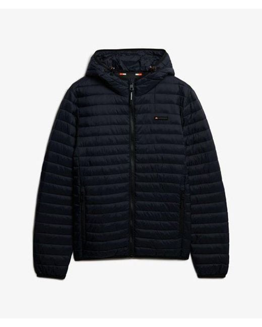 Superdry Black & Co Hooded Fuji Lite Jacket for men