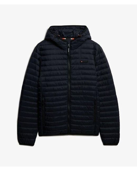 Superdry Black & Co Hooded Fuji Lite Jacket for men