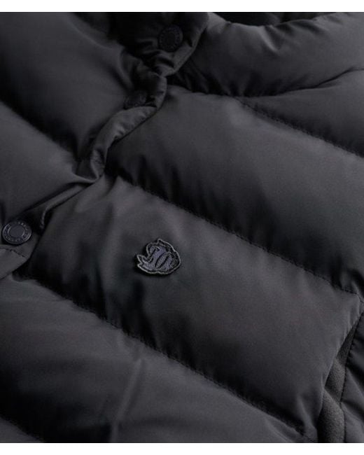 Superdry Blue Padded Snap Gilet