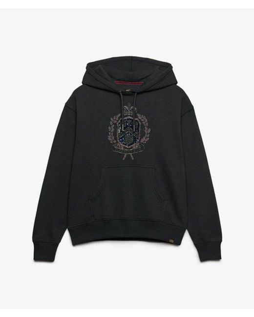 Superdry Black & Co Regal Crest Hoodie