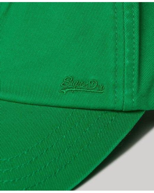 Superdry Green Vintage Embroidered Cap