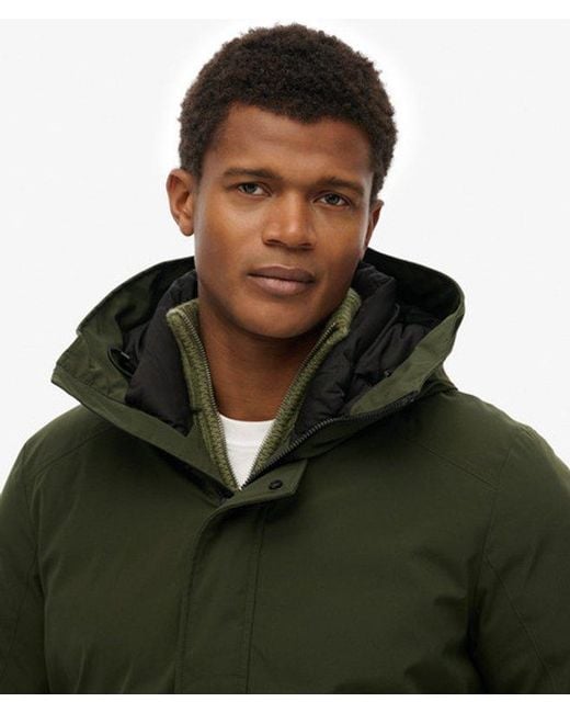 Superdry Green & Co City Padded Bomber Jacket for men
