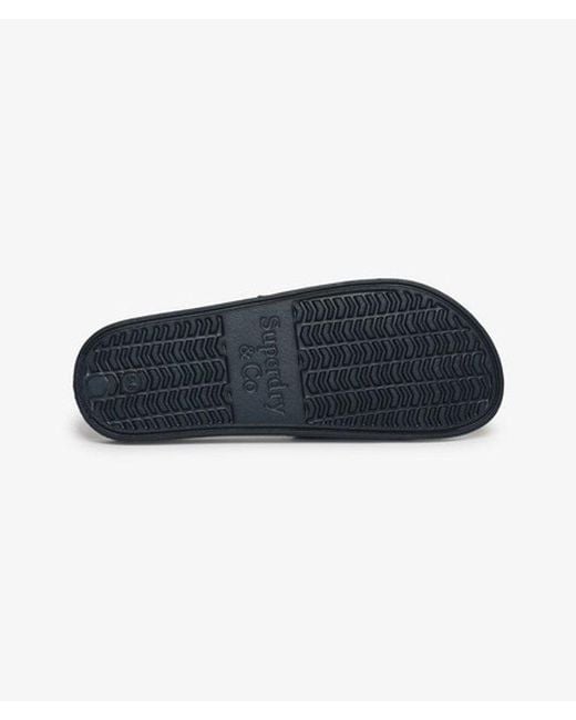 Superdry Blue & Co Pool Sliders