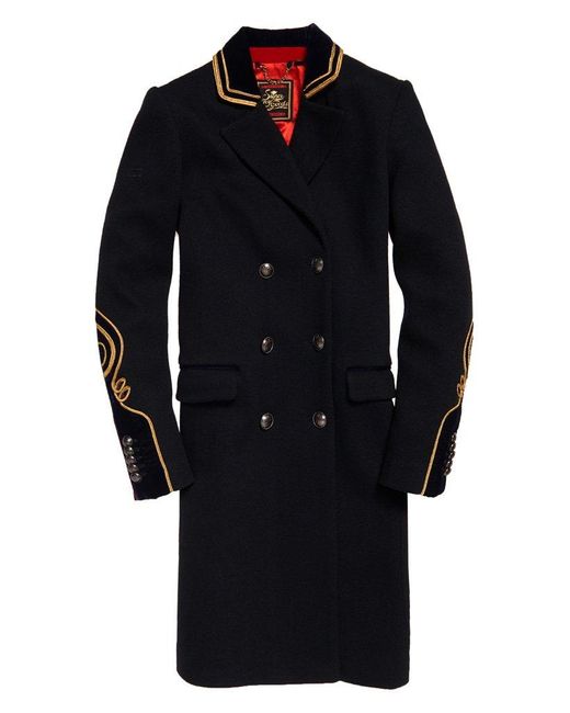 superdry long coat