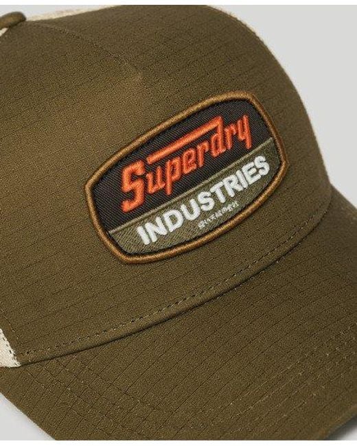 Superdry Green Dirt Road Trucker Cap