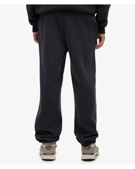 Superdry Oversized joggingbroek in het Black voor heren