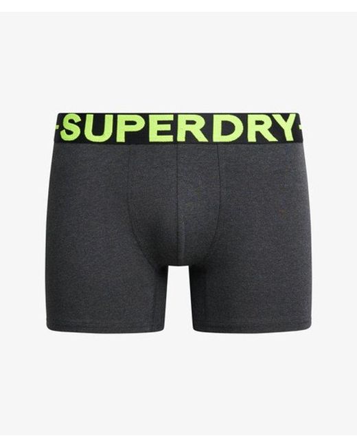 Superdry Blue & Co Boxer Triple Pack for men