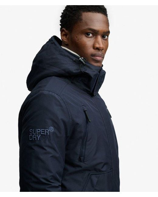 Superdry Blue & Co Hooded Arctic Windcheater Jacket for men